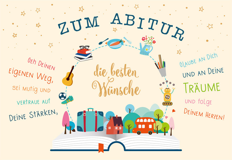 Wünsche zum Abitur
