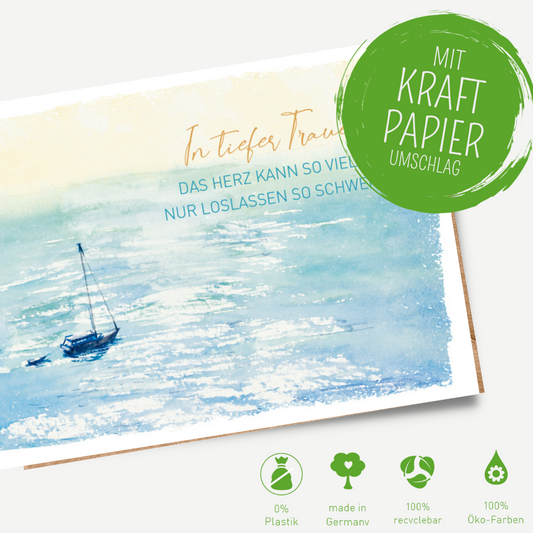 Green Karma Doppelkarte - Auf hoher See