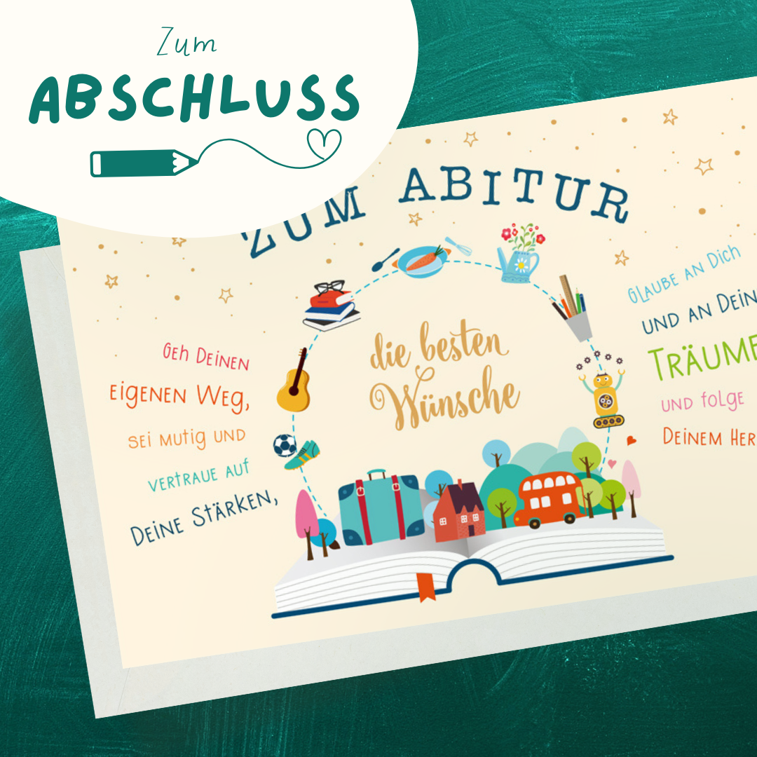 Wünsche zum Abitur