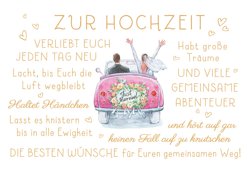 Green Karma Doppelkarte - Verliebt Euch jeden Tag neu