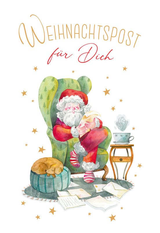Green Karma XMAS Doppelkarte - Weihnachtspost