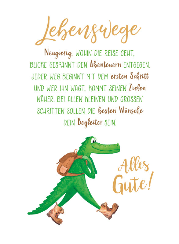 Goldbek - Postkarten-Set
