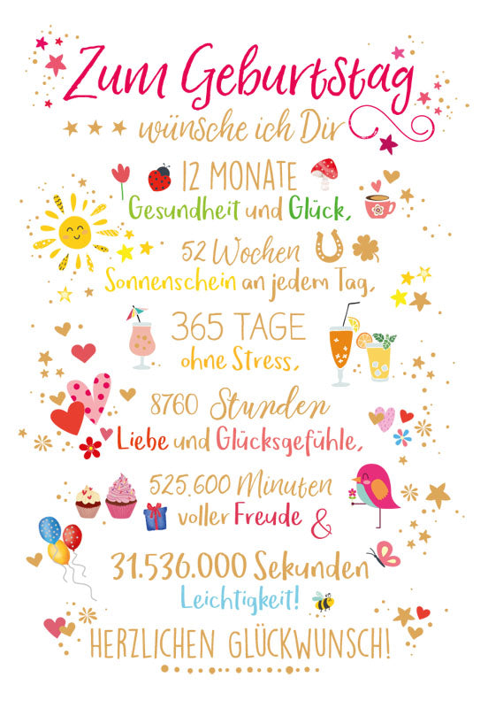 Lichtblicke - Glückwünsche 4er Doppelkarten-Set