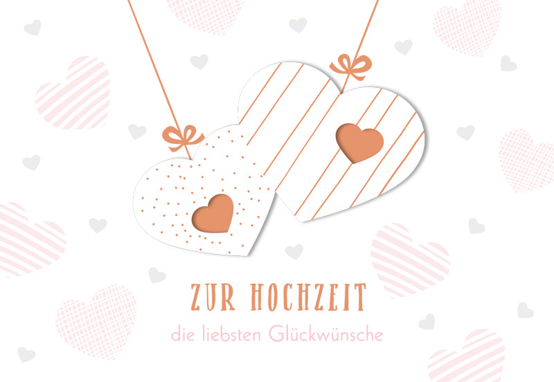 6er Applikationskarten-Set Federleicht
