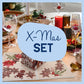 4er Pop-Up Karten-Set "Fröhliche Weihnachten"