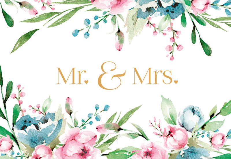 Mr. & Mrs. Doppelkarte