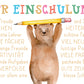 Viele Wünsche zur Einschulung