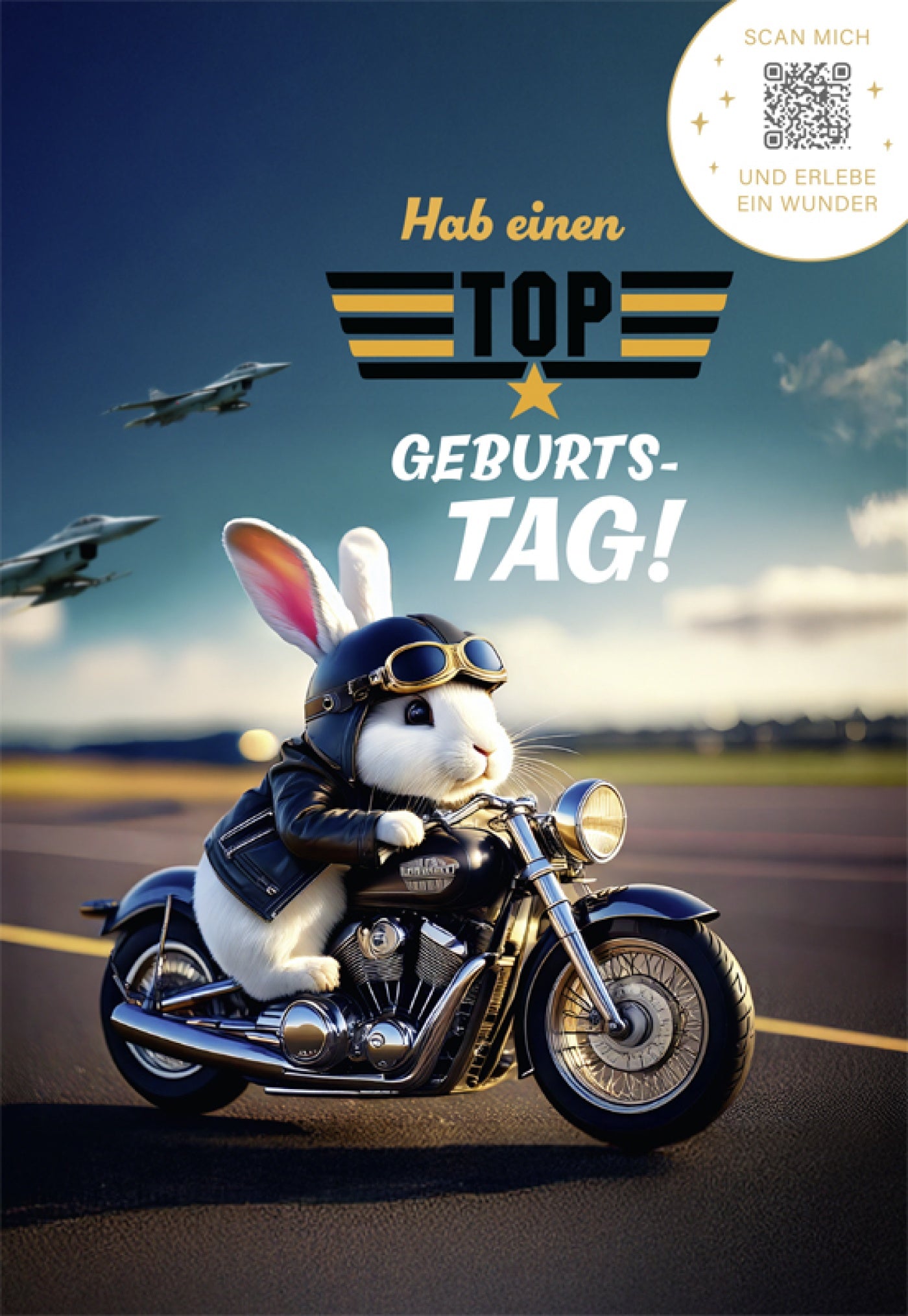 KartenWunder - Top Gun Bunny