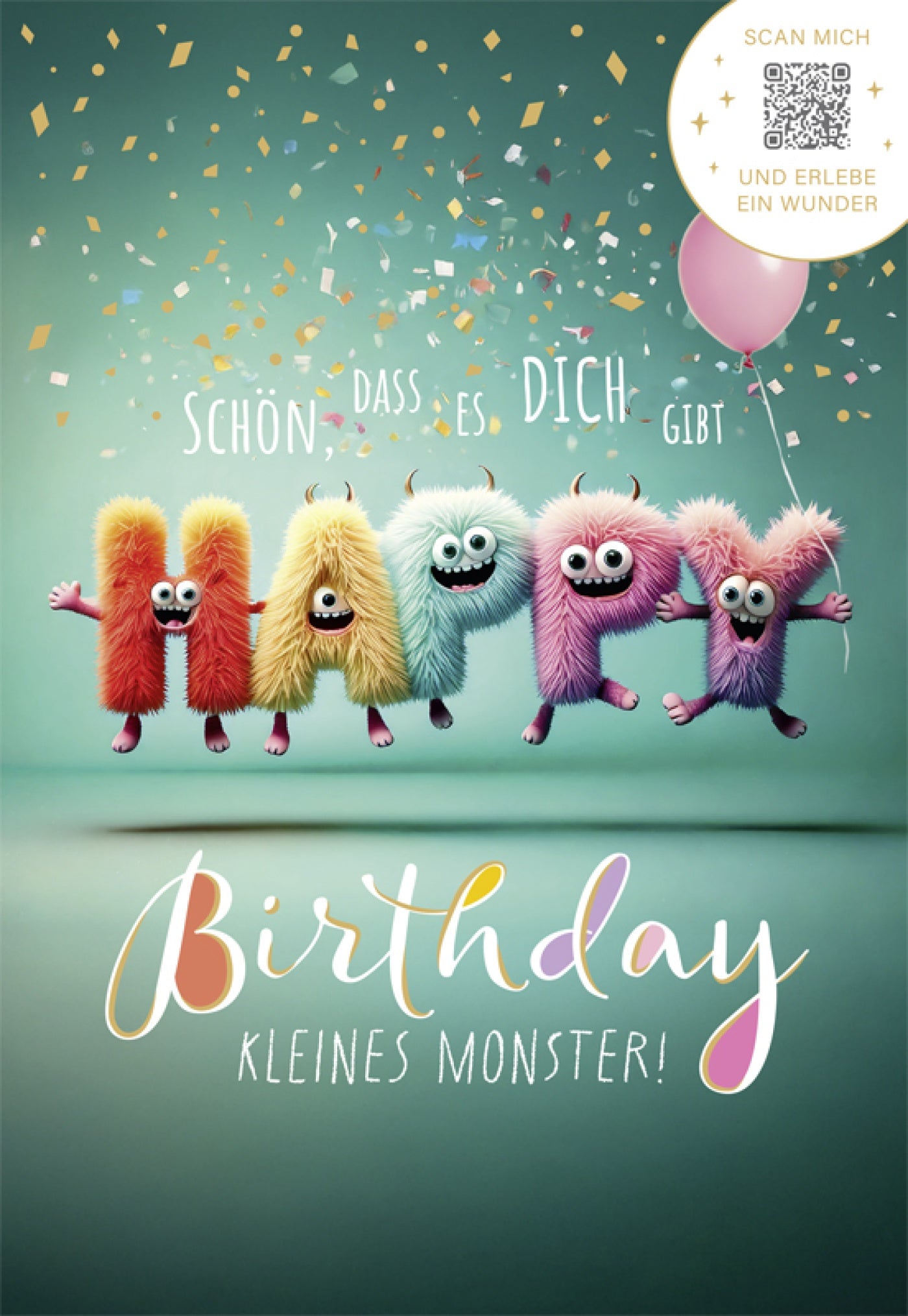 KartenWunder - Happy Monster