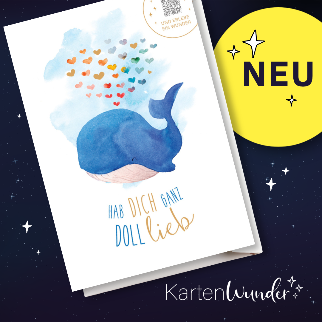 KartenWunder - Liebe Wal