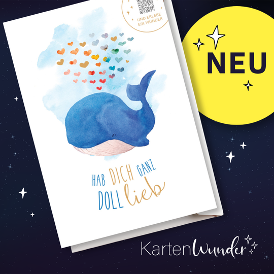KartenWunder - Liebe Wal