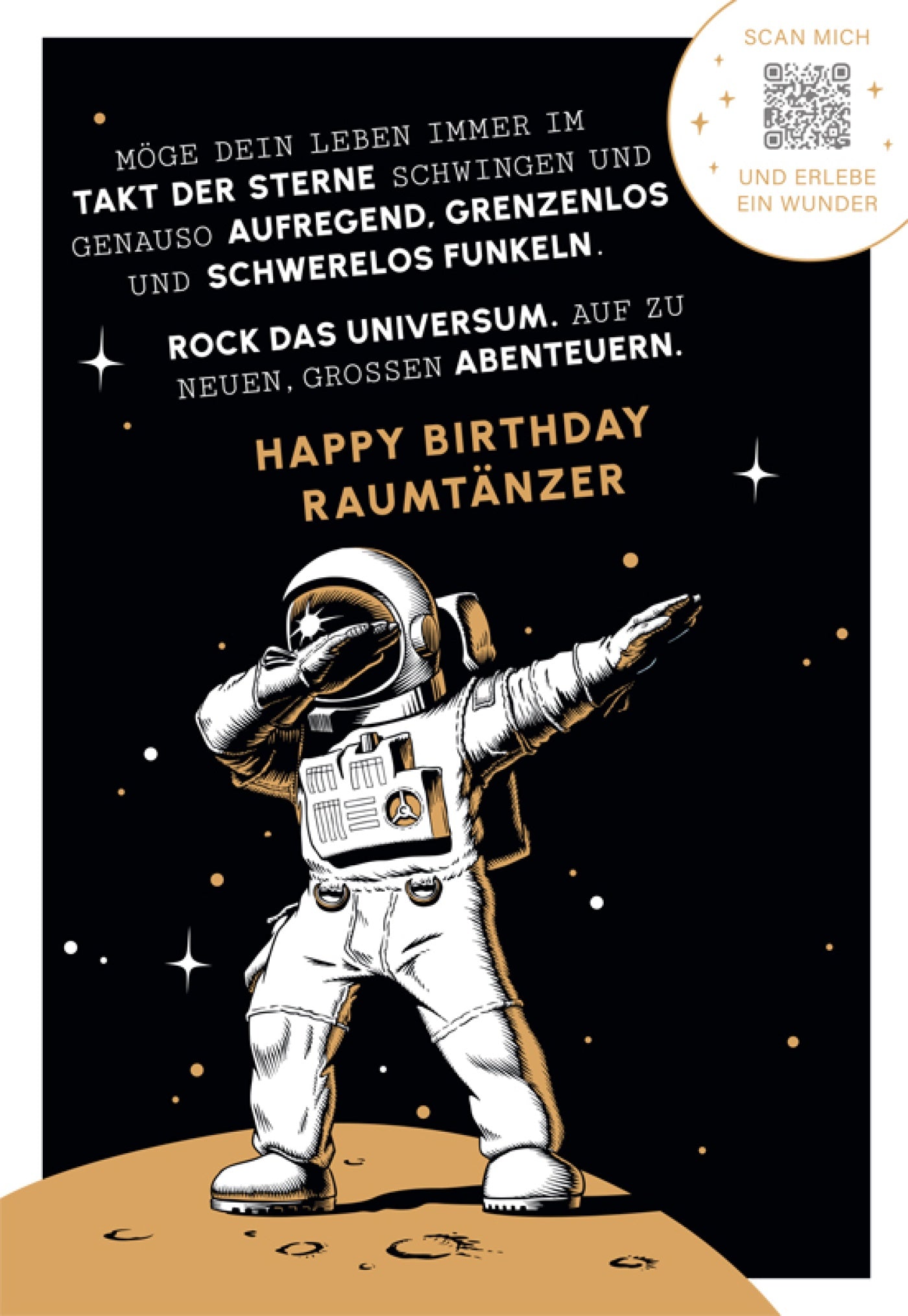 KartenWunder - Raumtänzer im All