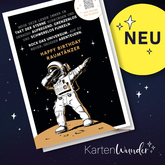 KartenWunder - Raumtänzer im All
