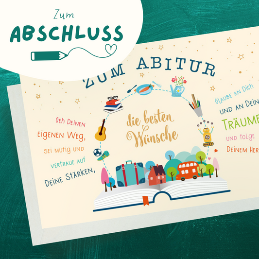 Wünsche zum Abitur