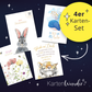 4er KartenWunder Set - Herzenswünsche