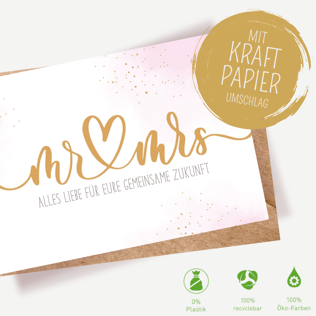 Green Karma Doppelkarte - In Liebe vereint