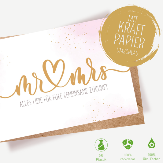 Green Karma Doppelkarte - In Liebe vereint