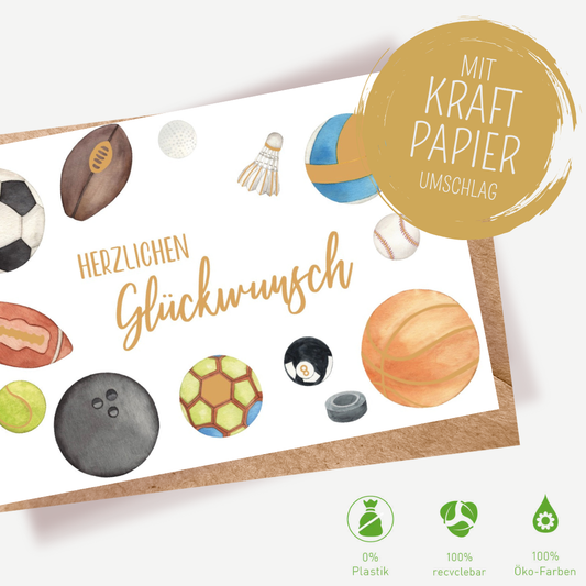 Green Karma Doppelkarte - Ballspiele