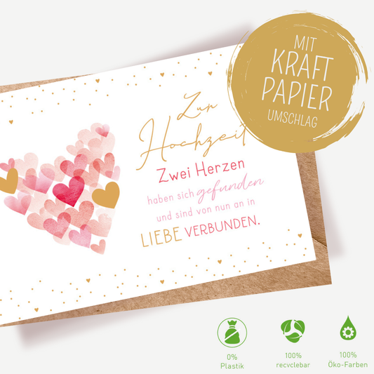 Green Karma Doppelkarte - In Liebe verbunden