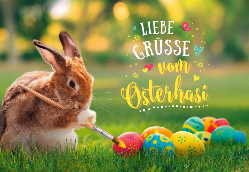Kreatives Osterhasi