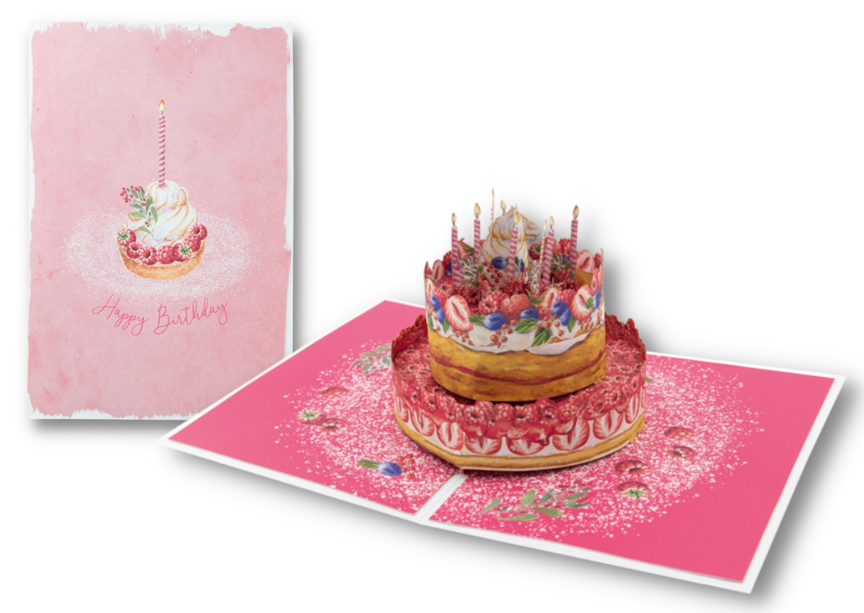 Goldbek - Pop-Up Karten-Set