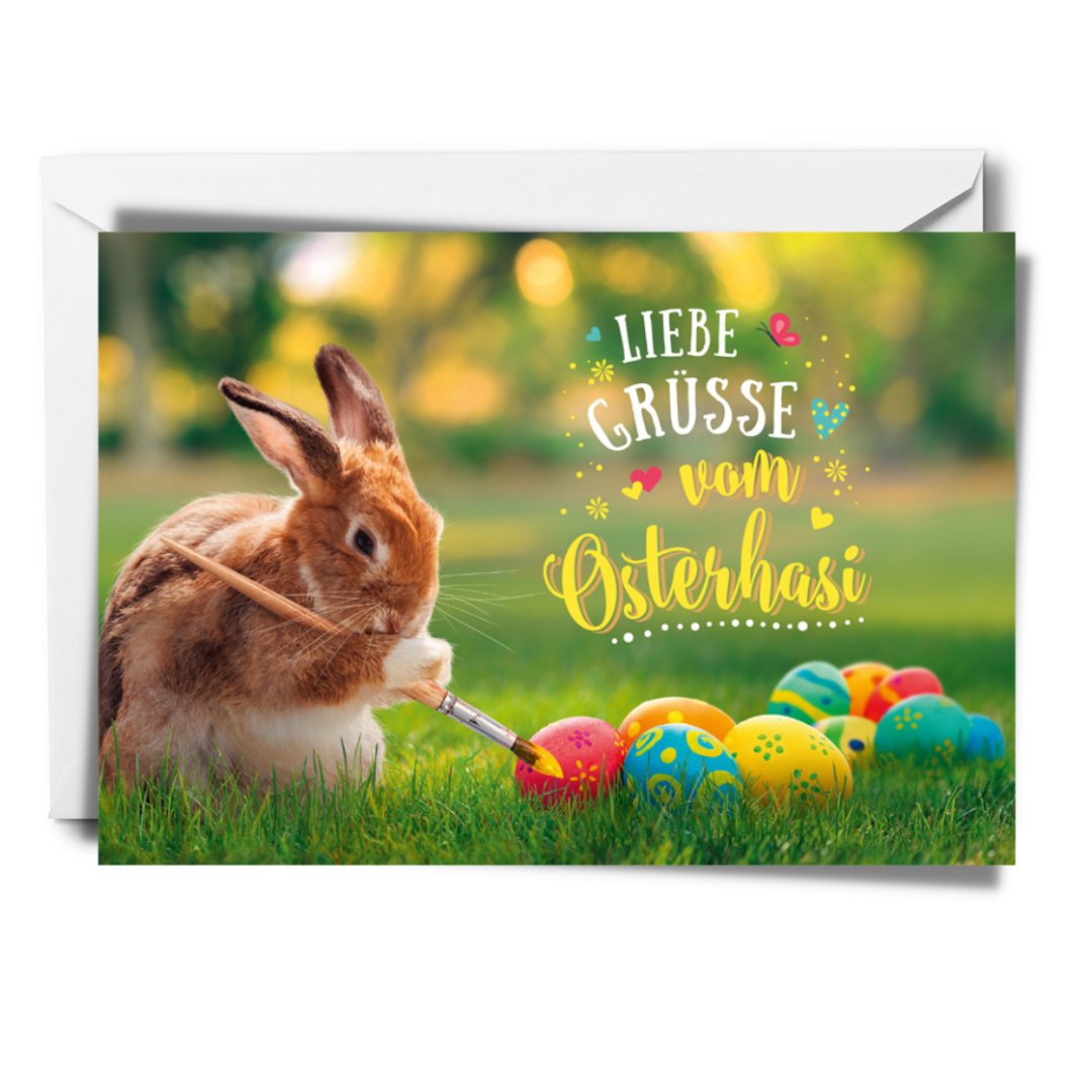 Kreatives Osterhasi